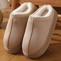 Cozy Luxe Fluffy Platform Slippers™