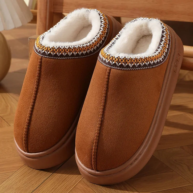 Cozy Luxe Fluffy Platform Slippers™