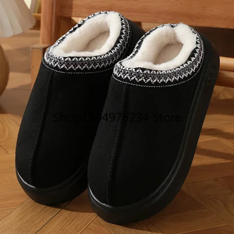 Cozy Luxe Fluffy Platform Slippers™