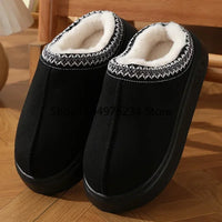 Cozy Luxe Fluffy Platform Slippers™